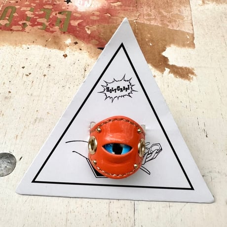 「ナゾノセイブツ」Leather Ring（Lewis）