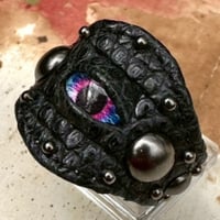 "ナゾノセイブツ" Leather Ring（Gab）