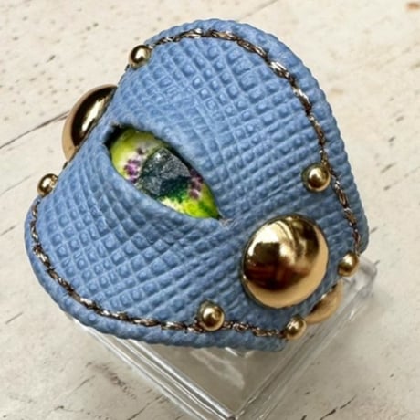 "ナゾノセイブツ" Leather Ring（Libbie）