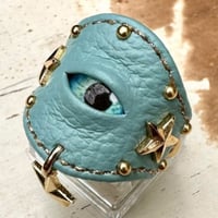 "ナゾノセイブツ" Leather Ring（Marv）