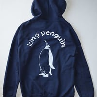 ペンギンちゃん★新品⭐︎ダブルB⭐︎パーカー　140cm ペンギンパーカー、フード付きスウェットZIP(ジップ)、メンズ