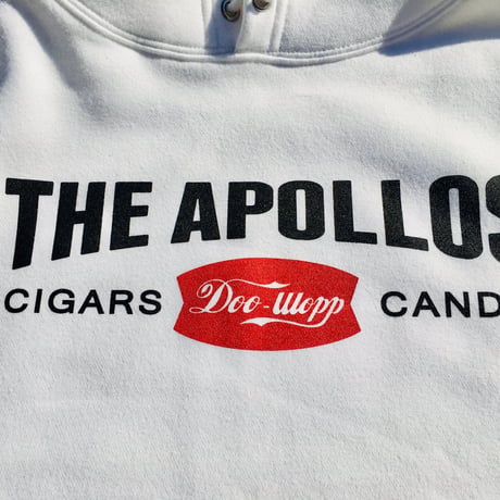 THE APOLLOS / CIGARS SHOP パーカー（ホワイト）