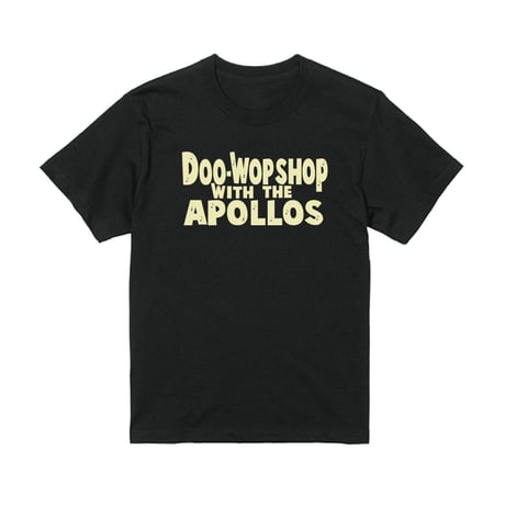 THE APOLLOS / DOO-WOP SHOP Tee（ブラック×イエロー）