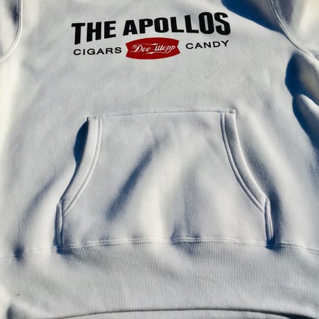 THE APOLLOS / CIGARS SHOP パーカー（ホワイト）