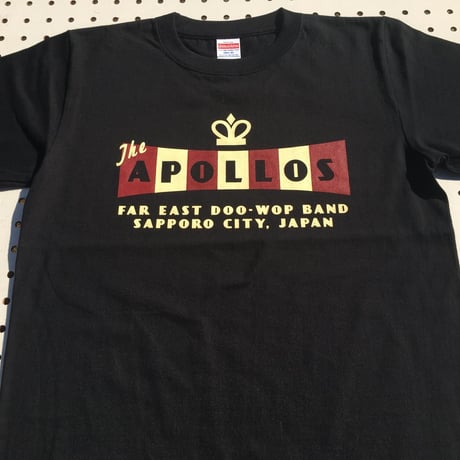 THE APOLLOS / CROWN Tee（ブラック）