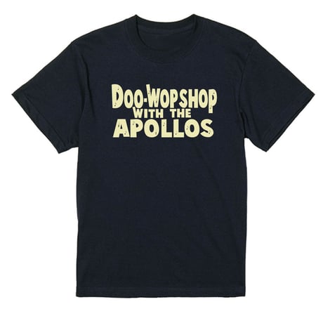 THE APOLLOS / DOO-WOP SHOP Tee（ネイビー×イエロー）