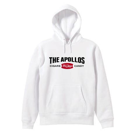 THE APOLLOS / CIGARS SHOP パーカー（ホワイト）