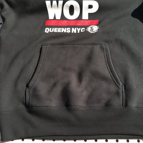 Queens NYC Doo-Wop パーカー（ブラック）