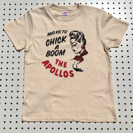 THE APOLLOS / チャカブンTee（ナチュラル）