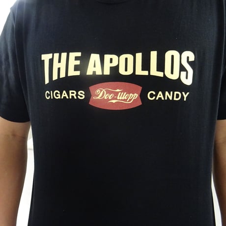 THE APOLLOS / CIGARS SHOP Tee（ブラック）