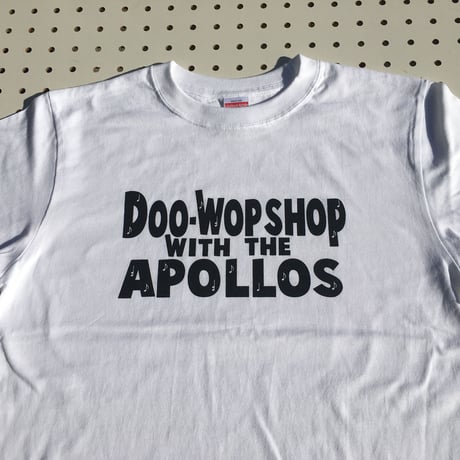 THE APOLLOS / DOO-WOP SHOP Tee（ホワイト×ブラック）