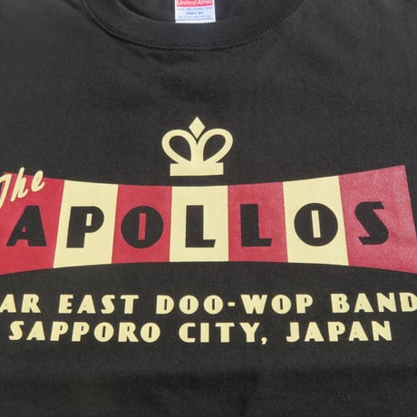 THE APOLLOS / CROWN Tee（ブラック）