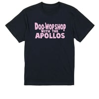THE APOLLOS / DOO-WOP SHOP Tee（ネイビー×ピンク）