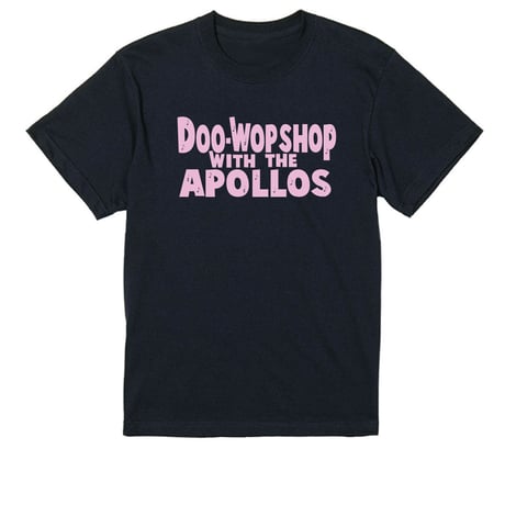 THE APOLLOS / DOO-WOP SHOP Tee（ネイビー×ピンク）