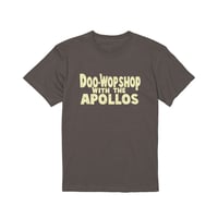 THE APOLLOS / DOO-WOP SHOP Tee（チャコール×イエロー）