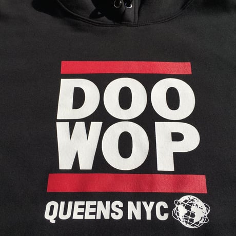 Queens NYC Doo-Wop パーカー（ブラック）