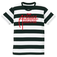 THE APOLLOS / A-LOGO ボーダーTee （ホワイト×ブラック）