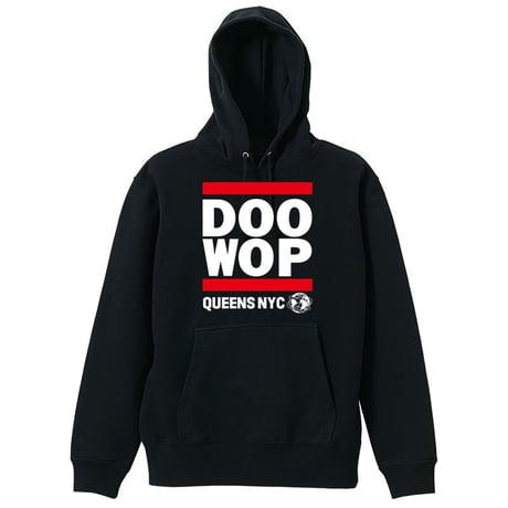Queens NYC Doo-Wop パーカー（ブラック）
