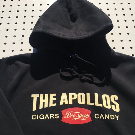 THE APOLLOS / CIGARS SHOP パーカー（ブラック）