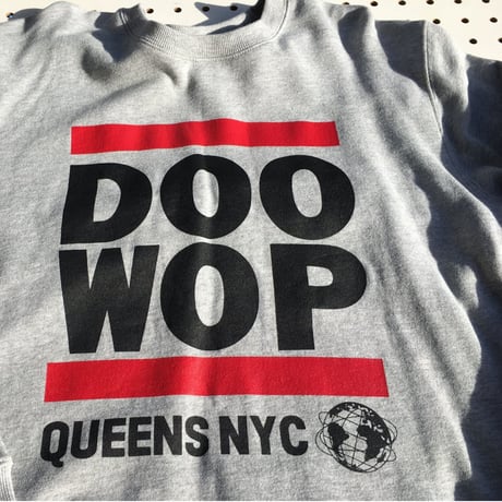 Queens NYC Doo-Wop スウェット （グレー）