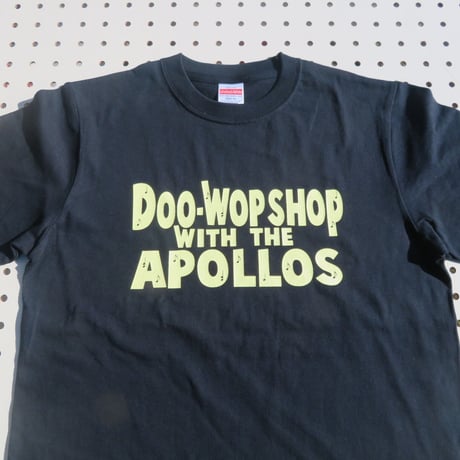 THE APOLLOS / DOO-WOP SHOP Tee（ネイビー×イエロー）