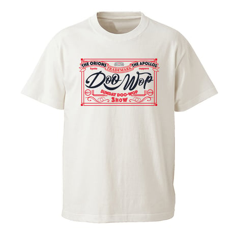 The ORIONS × THE APOLLOS / Doo Wop Tee（ホワイト）