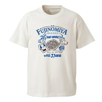 中島紅音 × 岩島のぞみ / FUJINOMIYA 3776 Tee Ⅰ（バニラホワイト）