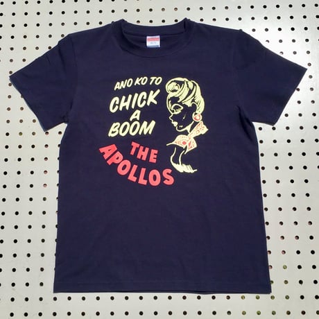 THE APOLLOS / チャカブンTee（ネイビー）