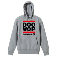 Queens NYC Doo-Wop パーカー（グレー）