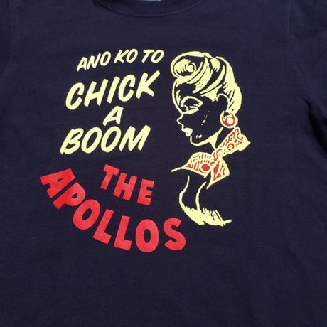 THE APOLLOS / チャカブンTee（ネイビー）