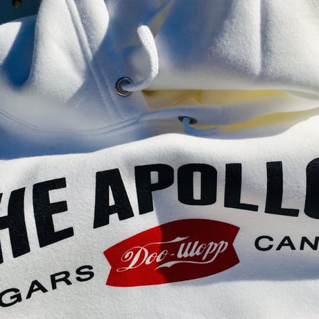 THE APOLLOS / CIGARS SHOP パーカー（ホワイト）