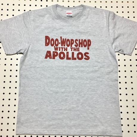 THE APOLLOS / DOO-WOP SHOP Tee（アッシュ）レッド