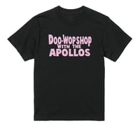 THE APOLLOS / DOO-WOP SHOP Tee（ブラック×ピンク）