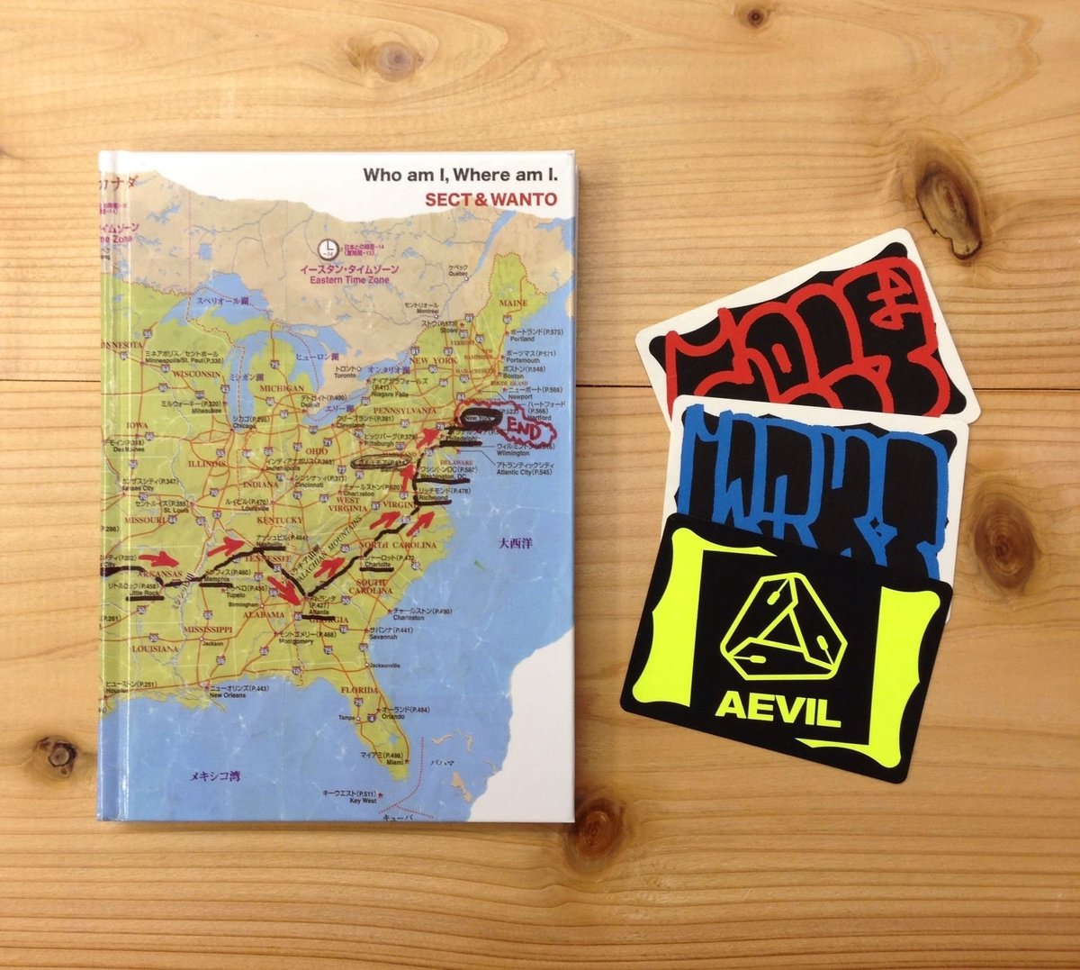 SECT & WANTO「Who am I, Where am I」サイン入り fit=scale-down,w=1200