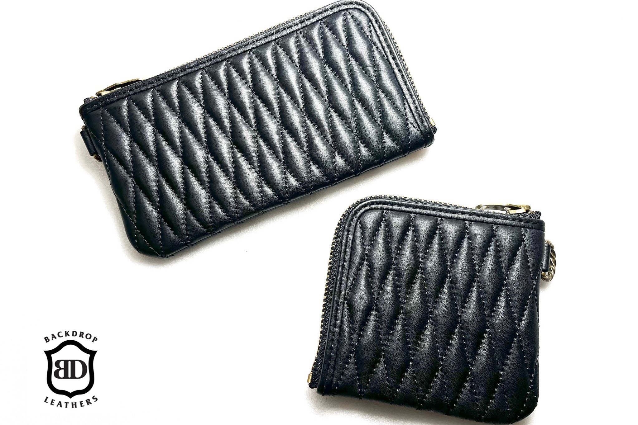 BACKDROP Leathers × BALLISTICS WALLET BACKDROP Leathers｜ミドルビルウォレット - UNDERFIELD