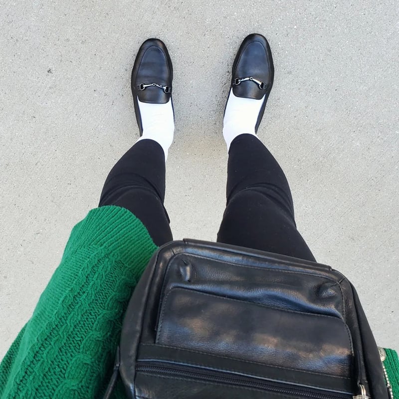 MARINE SERRE ブラック ローファー バブーシュ 37 MARINE SERRE