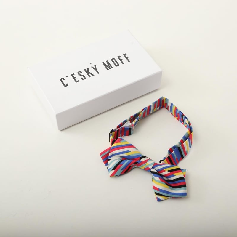カラーバー蝶ネクタイ / CESKY MOFF | CESKY MOFF