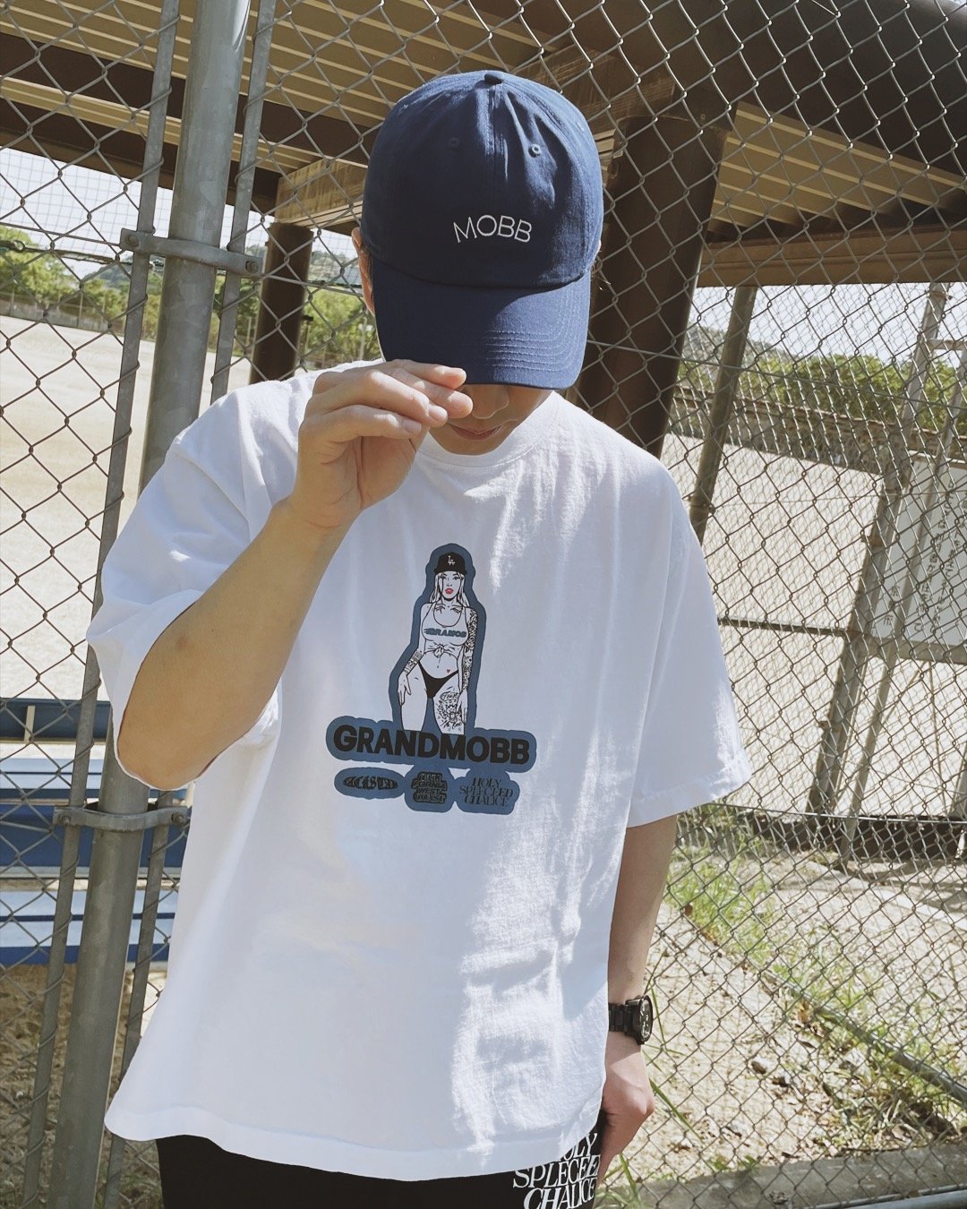 Arch Logo Cap/Royal Blue | GRANDMOBB