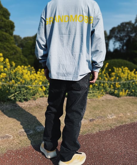 GRANDMOBB T-SHIRT/Long Sleeve Big Silhouette ★Limited Color★