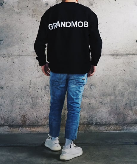 Grand Mobb T-shirt Long Sleeve/Black