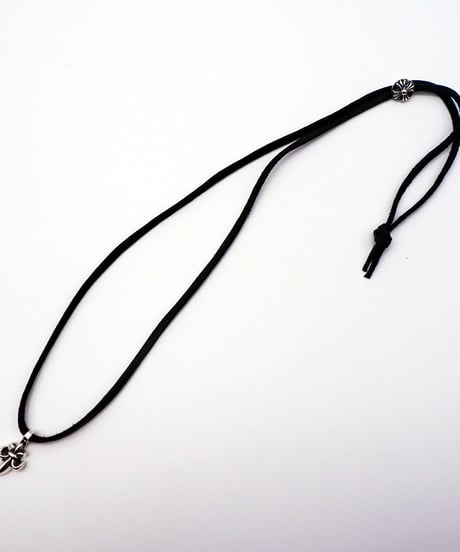 -Honest- Flare Necklace/Silver999(Oxidized)