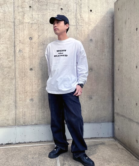 BTB Logo T-shirt/Big Silhouette Long Sleeve White