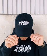 Calligraphy Logo Cap/Black