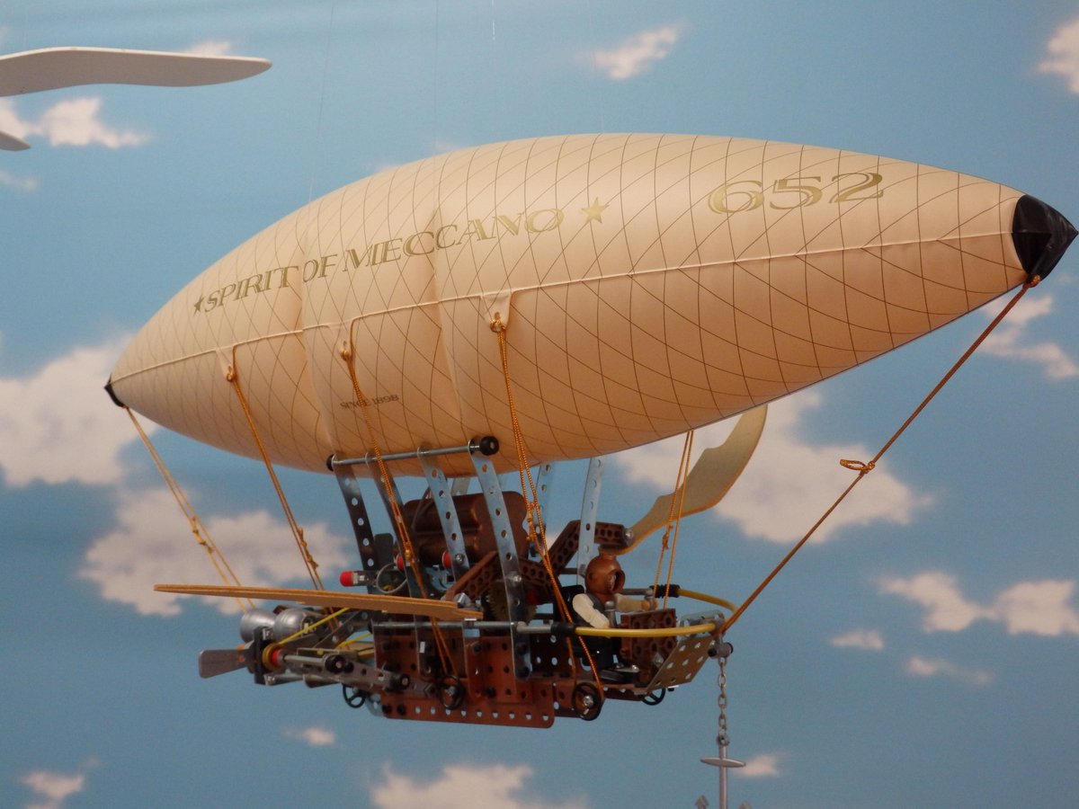 メカノMeccano CRAZY INVENTORS 飛行船 素組 Meccano CRAZY INVENTORS Airship | NEMOTO