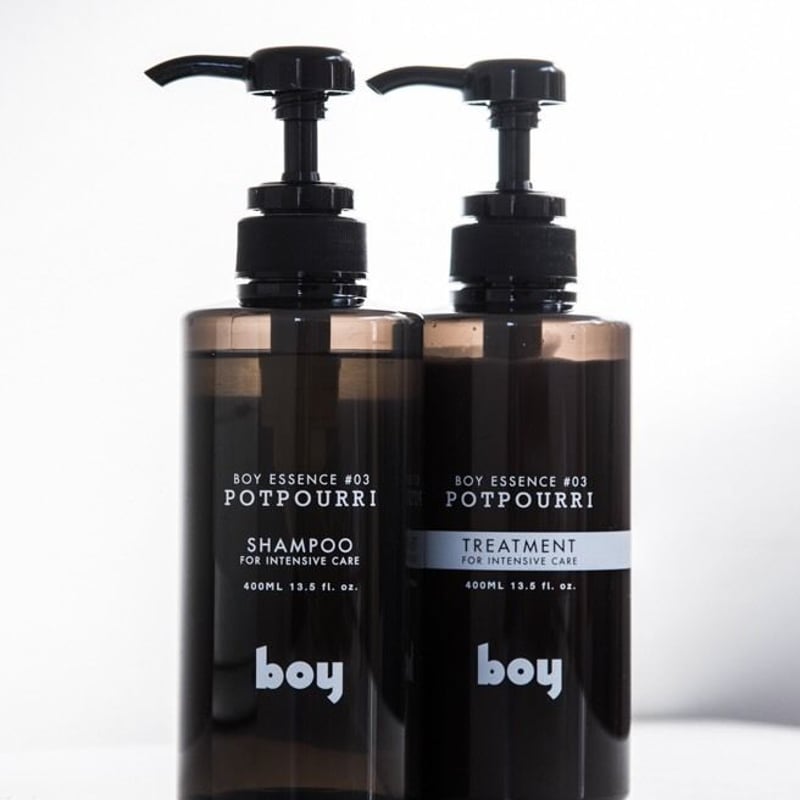 boyエッセンスシャンプー ポプリ 400ml | boy-inc
