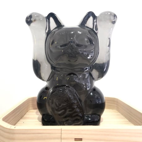 立体両手招き猫