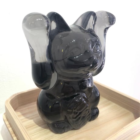 立体両手招き猫
