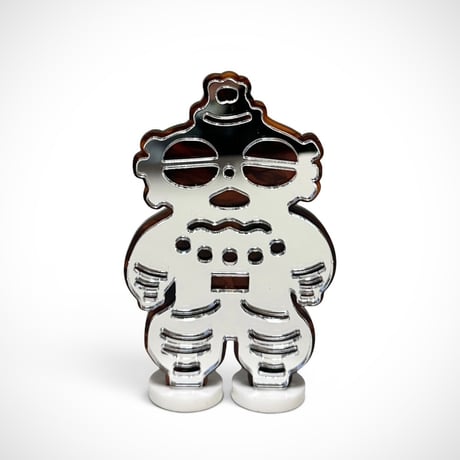 ミラー土偶アクリルオブジェ