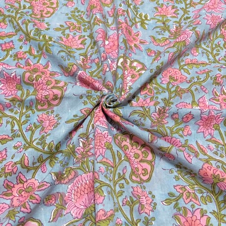 MICALA ミカラ ブロックプリント生地・インド綿販売 通販ショップ MICALA ミカラ ブロックプリント生地・インド綿販売 通販ショップ