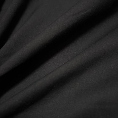 【50cm単位】ブラック　インド綿　プレーン生地　テキスタイル  コットン
